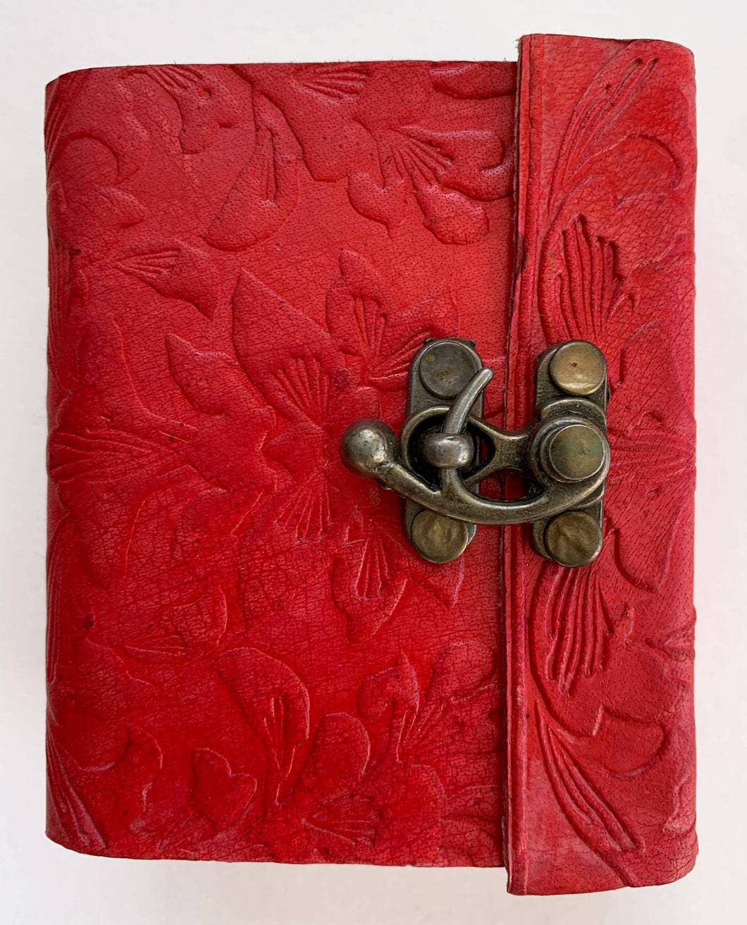 Earthbound Journals - Red Embossed Journal ~ 3