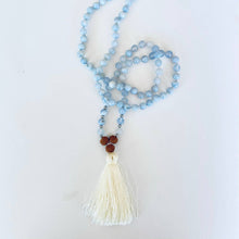 Load image into Gallery viewer, Kuratif - Clear Skies Mala - Blue Lace Agate
