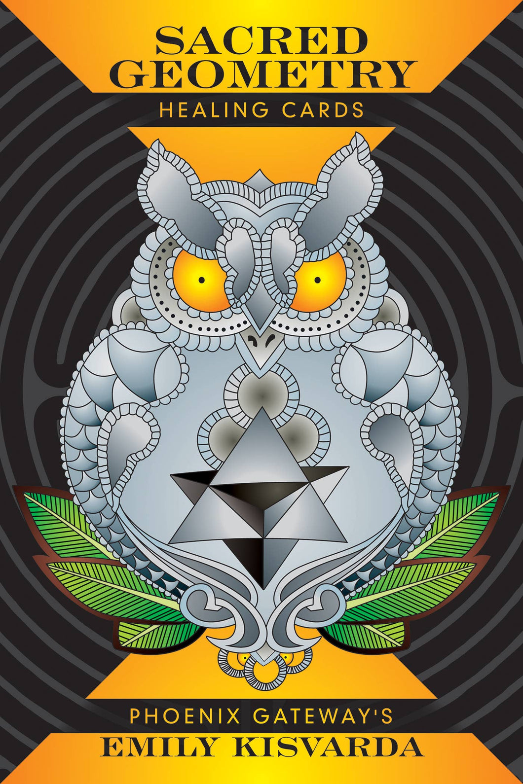 Red Feather - Sacred Geometry Healing Cards