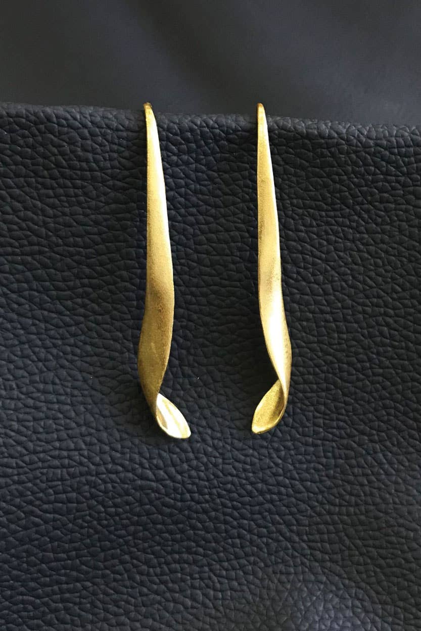 Sevya Handmade - Golden Curl Earrings