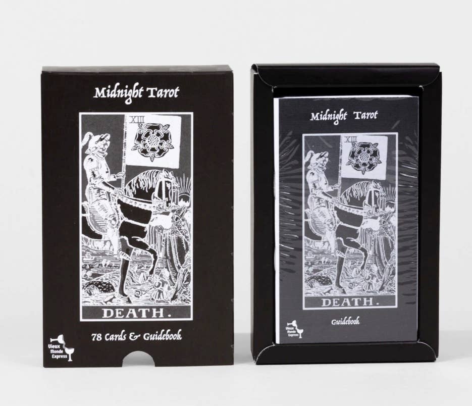 Vieux Monde Express - Midnight Rider Waite Tarot Deck with Guide