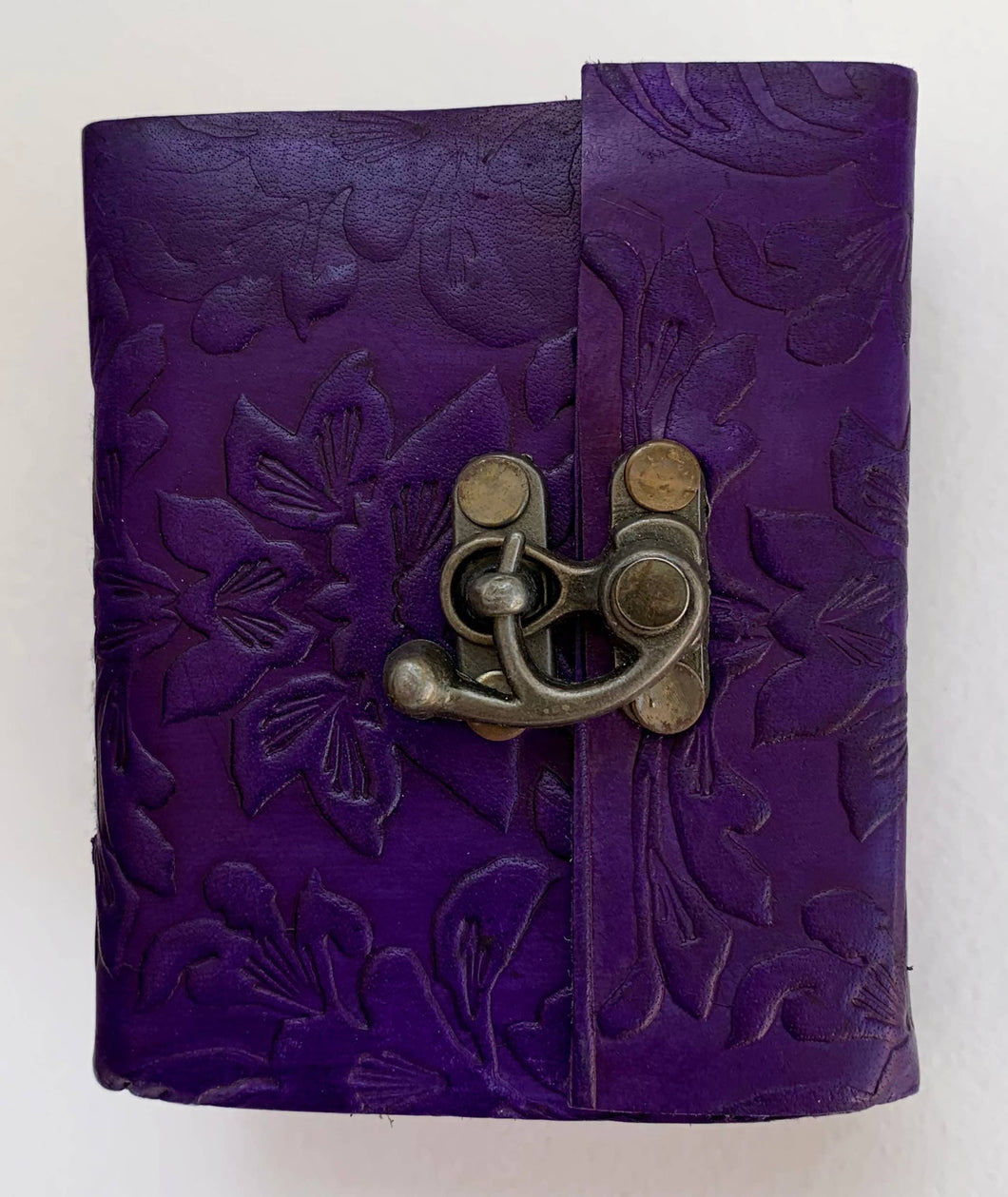 Earthbound Journals - Purple Embossed  journal ~ 3