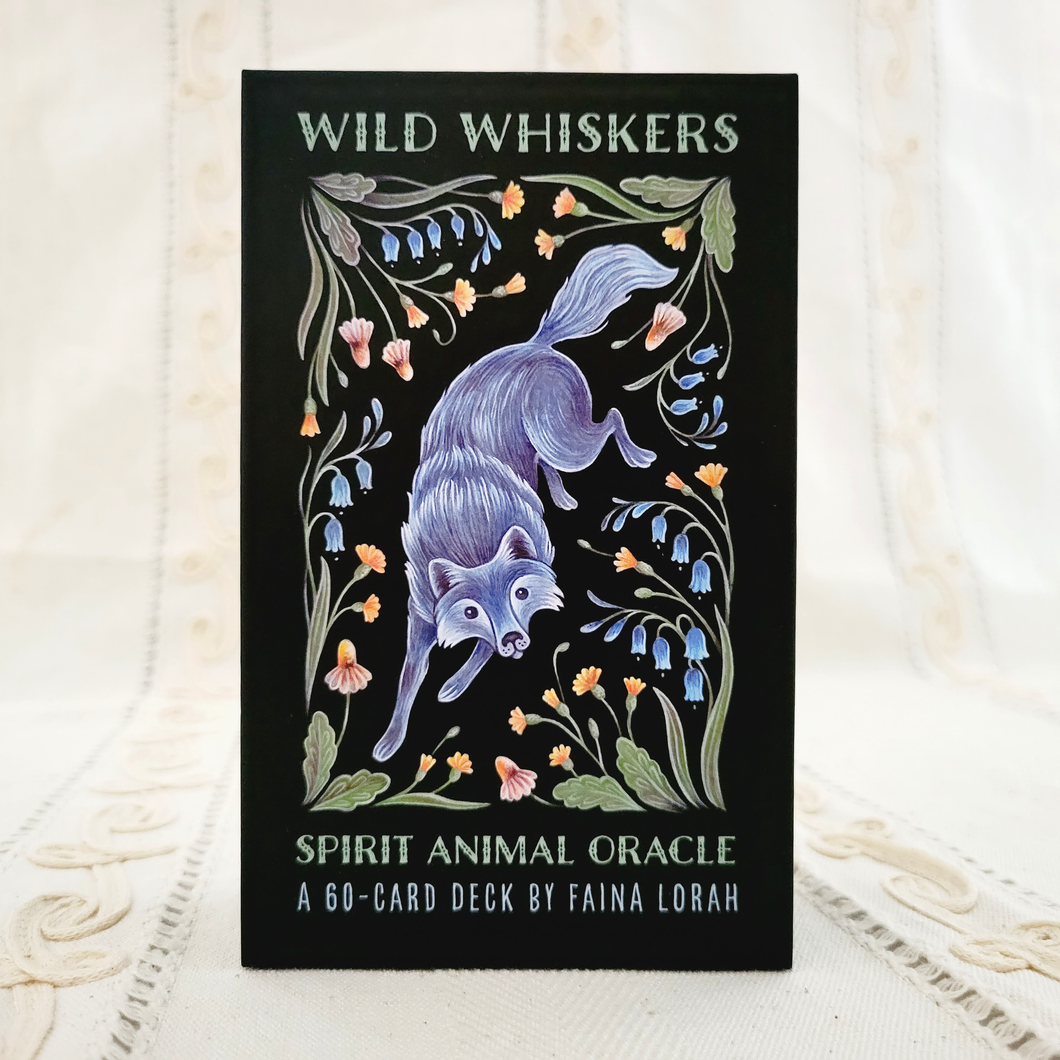 Faina Lorah - Wild Whiskers Oracle Deck - Spirit Animal Divination Cards