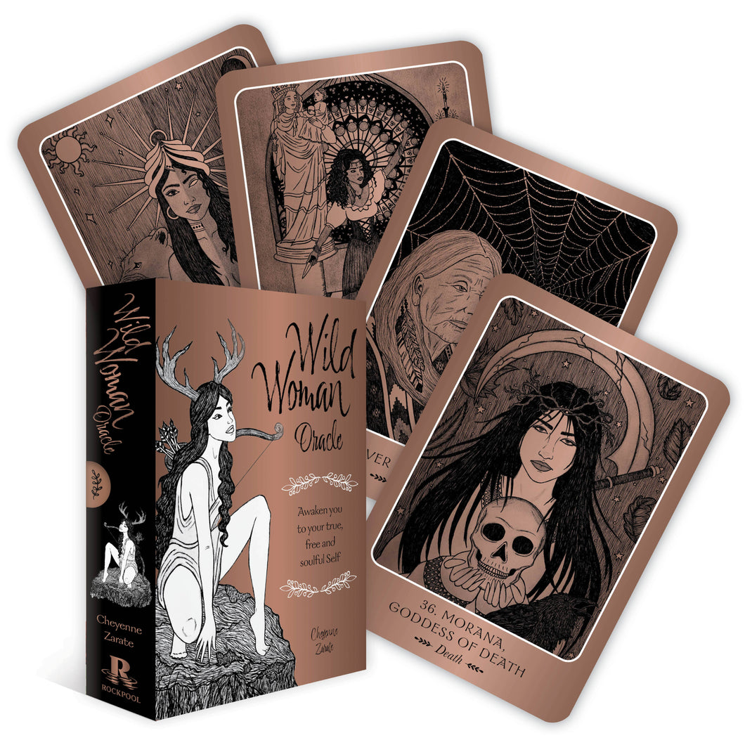 Red Wheel/Weiser LLC - Wild Woman Oracle (44 Cards & 144 Page Guidebook)