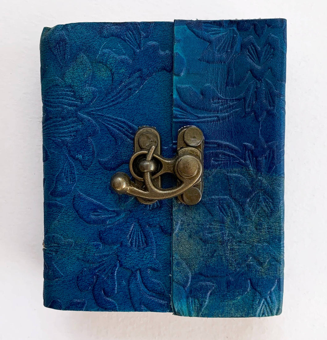 Earthbound Journals - Blue Embossed Journal  ~ 3
