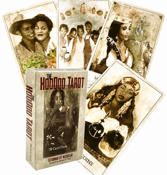 Microcosm Publishing & Distribution - Hoodoo Tarot: 78-Card Deck and Book for Rootworkers