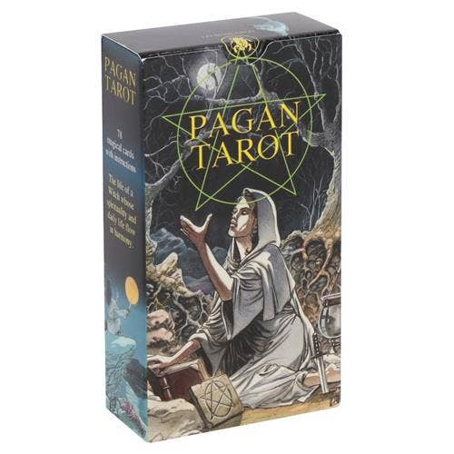 Green Tree Candle - Pagan Tarot Cards