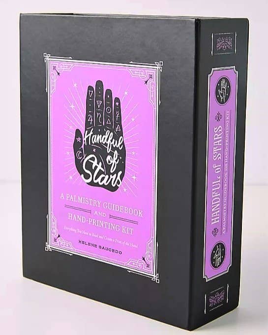 Microcosm Publishing & Distribution - Handful of Stars: Palmistry Guidebook and Hand-Printing Kit