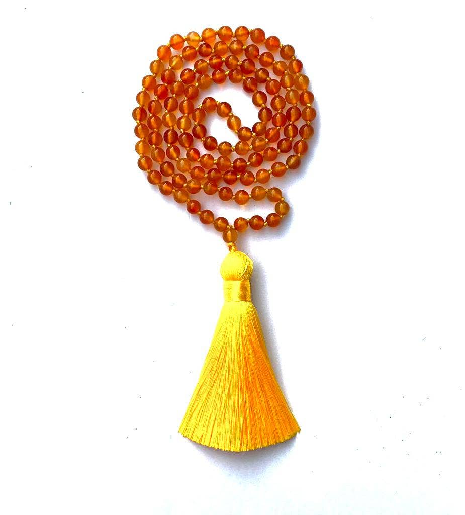 Kuratif - Sunset Mala - Carnelian 108