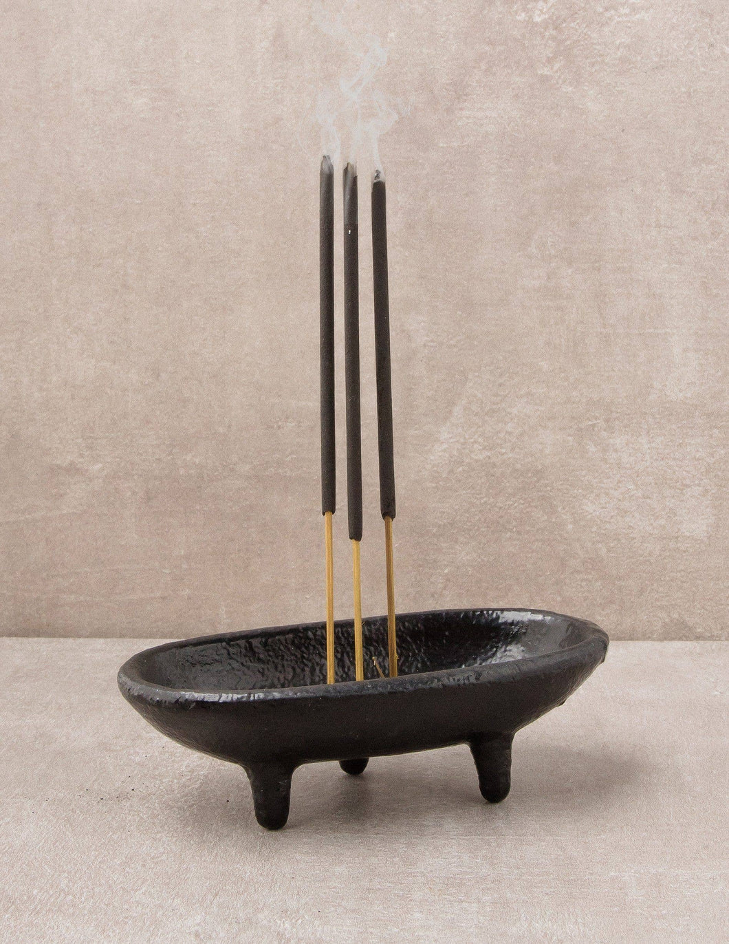 Liv Rocks - Iron Smudge Pot + Incense Burner