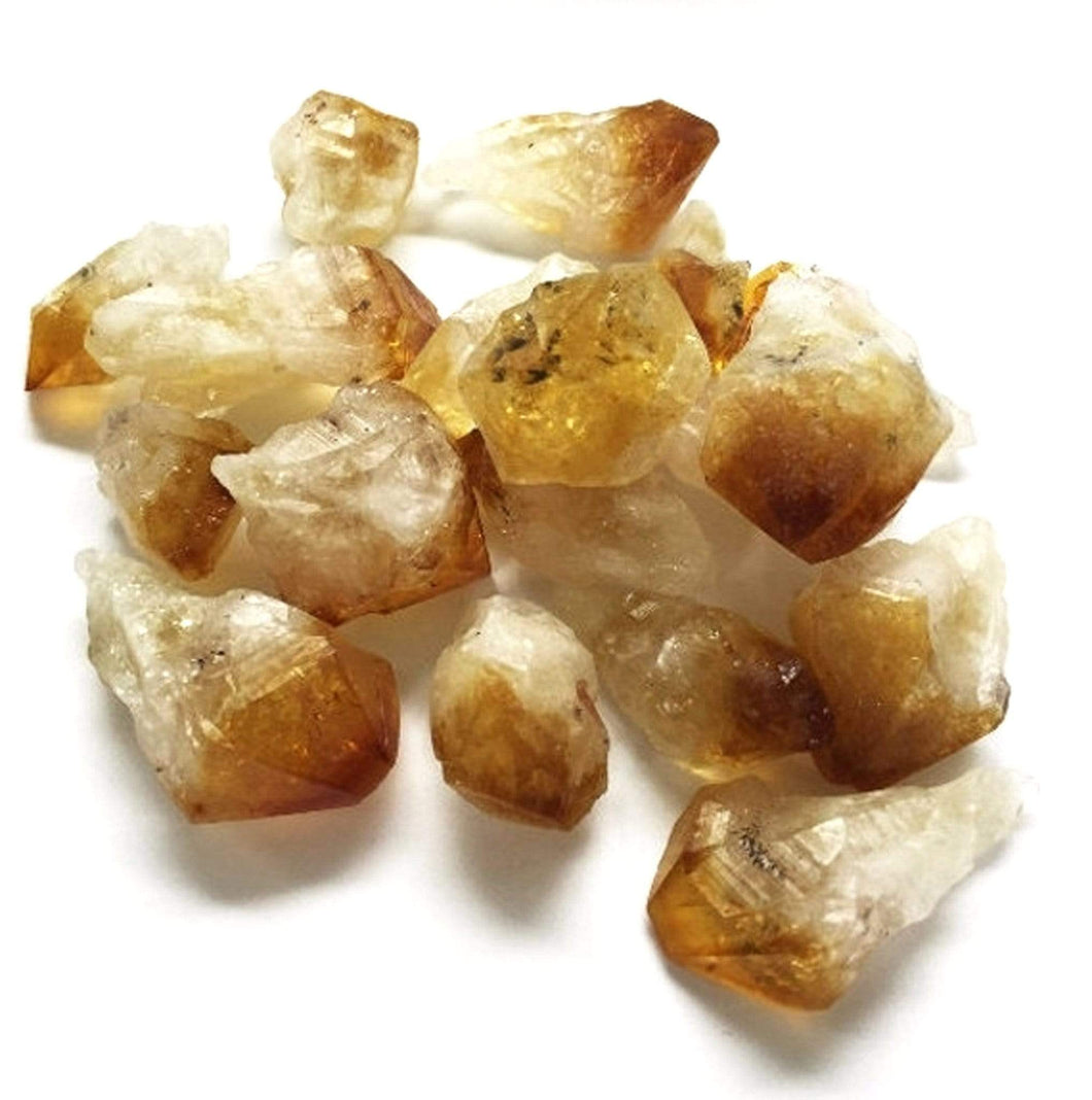 Rock Paradise - Raw Citrine Points  OB7B4 by the 1/2 pound