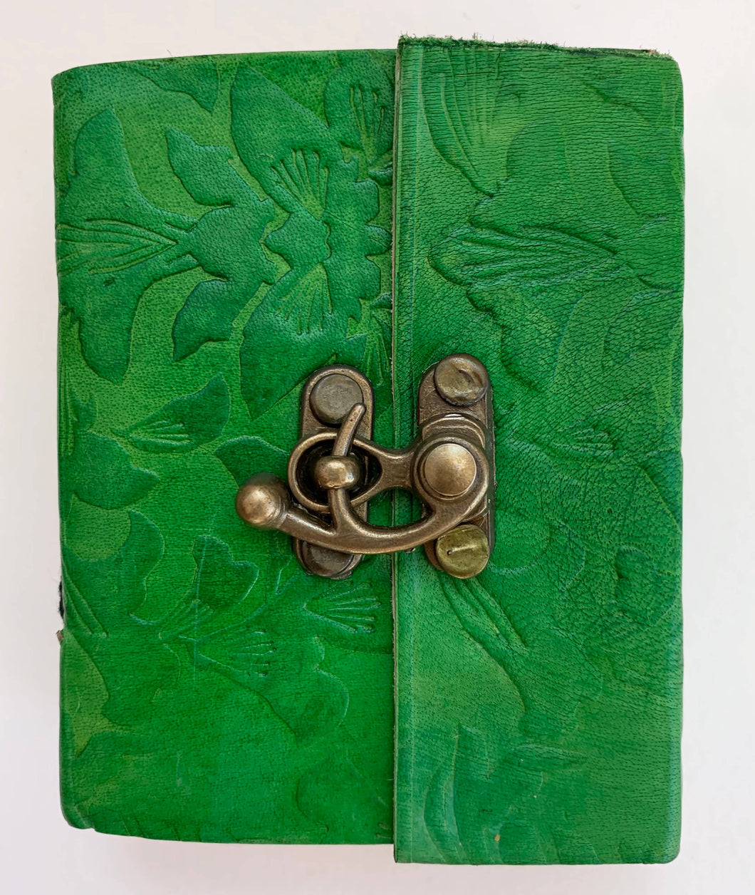 Earthbound Journals - Green Embossed Journal  ~ 3